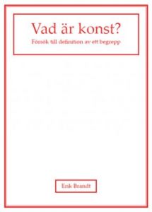 Vad är konst? - Försök till definition av ett begrepp