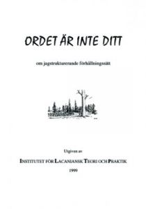 Ordet är inte ditt