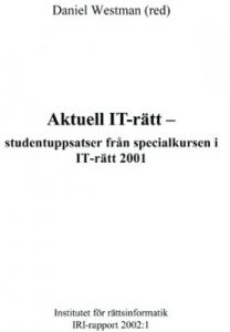 Aktuell IT-rätt